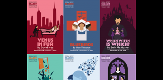 The Peterborough Theatre Guild has announced the six plays of its 2026-27 season, running from September to May. (Graphics: Peterborough Theatre Guild)