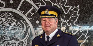 RCMP chief superintendent Chris Leather in 2019 when he was appointed at acting commanding officer for the Nova Scotia RCMP. (Photo: RCMP)