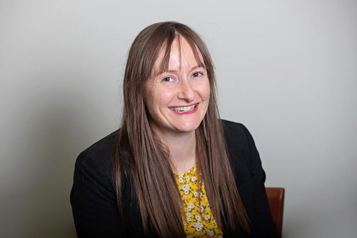 Rebecca Schillemat, former executive officer of the Peterborough and the Kawarthas Home Builders' Association, is running for Peterborough mayor in the 2026 municipal election. The first-time candidate says she wants Peterborough to be a 'thriving community' for her children and future generations. (Photo: Jordan Lyall Photography)