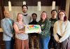 The 2026 winners of the Rotary Club of Peterborough's Rotary Environmental Innovators Fund (REIF) awards celebrate at the McDonnel Street Activity Centre on May 11, 2026. (Photo courtesy of Rotary Club of Peterborough)