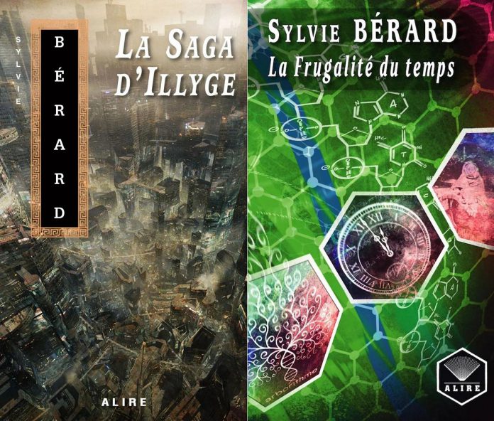 As well as a professor of French studies at Trent University, a poet, and researcher, Sylvie Bérard is a writer of French-lanuguage science fiction novels including 2011's "La Saga d'Illyge" and 2023's "La frugalité du temps." (Photos courtesy of Sylvie Bérard)