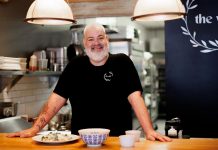 Tyrone Flowers, owner of The Vine pescetarian restaurant in Peterborough, made the difficult decision to launch a GoFundMe campaign after dealing with health challenges that have resulted in the indefinite closure of dine-in and take-out service. Flowers and his partner Lauren Mortlock assures The Vine will still be showing up for community events they have committed this spring and summer, as well as visits to the Peterborough Farmers' Market on Saturday morning. (Photo courtesy of The Vine)