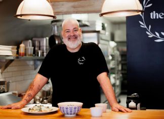 Tyrone Flowers, owner of The Vine pescetarian restaurant in Peterborough, made the difficult decision to launch a GoFundMe campaign after dealing with health challenges that have resulted in the indefinite closure of dine-in and take-out service. Flowers and his partner Lauren Mortlock assures The Vine will still be showing up for community events they have committed this spring and summer, as well as visits to the Peterborough Farmers' Market on Saturday morning. (Photo courtesy of The Vine)