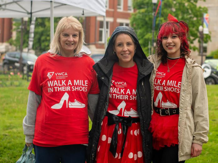 The annual "Walk A Mile in Their Shoes" fundraiser held by YWCA Peterborough Haliburton invites individuals to sign up solo or as a team to collect donations and sponsorships that support the organization's Journey of Care. The wrap-around programming encompasses each of the signature programs that support women recovering from domestic violence, no matter where they are on their journey. (Photo: Margaret Wood Photography)
