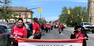 Walk a Mile in Their Shoes raises over $38,000 for YWCA Peterborough Haliburton The annual Walk a Mile in Their Shoes event in downtown Peterborough on May 22, 2026 raised $38,341.71 for YWCA Peterborough Haliburton in support of programs and services for women, children, and gender-diverse individuals escaping the effects of gender-based violence. (Photo: YWCA Peterborough Haliburton)
