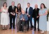 Pictured with other award winners, five-time Paralympian Alec Denys (middle) received the Trailblazer Award from the Abilities Centre in Whitby on May 29, 2026. The award is presented to a Canadian with a disability who has overcome systematic barriers to achieve a significant accomplishment that redefined how society perceives ability. (Photo: Abilities Centre)
