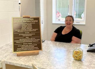 After nearly three decades with A Place Called Home, Nicole Bryant takes the helm of Lindsay shelter and transitional housing provider Nicole Byrant in June 2022, when she was manager of shelter operations and outreach at A Place Called Home, welcoming visitors touring the non-profit organization's new purpose-built shelter at 64 Lindsay Street South in Lindsay after a ribbon-cutting ceremony. In May 2026, after 27 years with A Place Called Home since first joining the organization on social work student placements, she was appointed executive director. (Photo: A Place Called Home)