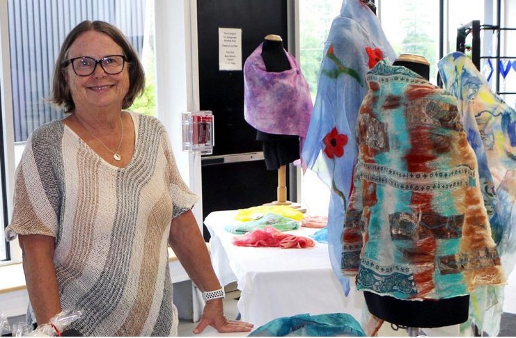Celebrate the vibrant arts of North Kawartha at the Apsley Artisan Festival on June 27 Fibre artist Judy Ranieri is the founder and organizer of the Apsley Artisan Festival, which is returning to the North Kawartha Community Centre on June 27, 2026. The free-admission event held from 10 a.m. to 4 p.m. will see 26 regional artisans selling a range of artwork including jewellery, fibre arts, acrylics, food, and more. The festival will be accepting donations to Community Care Apsley and holding free draw prizes of local artwork. (Photo courtesy of Judy Ranieri)