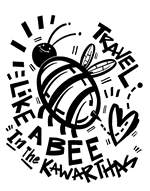 Peterborough County Tourism bee persona graphic. (Illustration: Jason Wilkins))