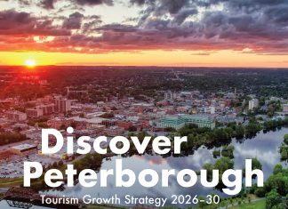 Peterborough city council endorses tourism growth strategy amid concerns about in-house service model At its general committee meeting on June 8, 2026, Peterborough city council considered the "Discover Peterborough" tourism growth strategy to guide the city's tourism service delivery and activities from 2026 to 2030. (Graphic: Bannikin Travel & Tourism / City of Peterborough)