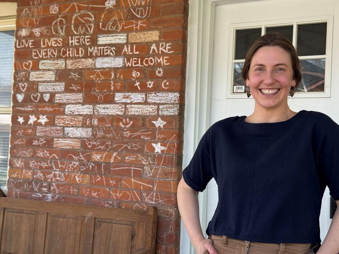 Peterborough mother Kristen LaRocque has returned to Trent University as a mature student in the field of psychology. It's given Kristen the opportunity to pursue research into autism, a topic that truly hits close to home for her and her family. (Photo courtesy of Five Counties Children Centre)