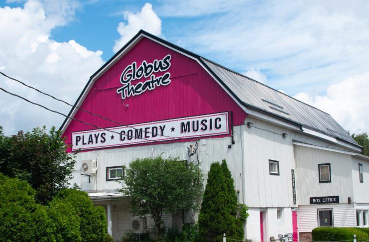 Globus Theatre’s extended 2026 season offers mystery, comedy, romance, and holiday fun in Bobcaygeon Located at 2300 Pigeon Lake Road in Bobcaygeon, Globus Theatre is a professional theatre company founded in 2003 by husband-and-wife duo Sarah Quick and James Barrett that stages original Canadian plays along with comedy and music performances, with an optional dinner available for many performances. (Photo courtesy of Globus Theatre)