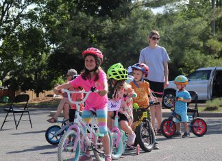 Peterborough celebrates Bike Month with family-friendly events and a focus on safer streets One highlight of Bike Month is the return of GreenUP's Let's Bike! events. Kids love the cycling event series where they can learn about bike mechanics, safety, win prizes, and take a spin in the legendary bike playground. Kids ride away with more confidence, skills, and excitement every time. (Photo: Jessica Todd / GreenUP