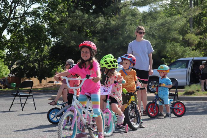 One highlight of Bike Month is the return of GreenUP's Let's Bike! events. Kids love the cycling event series where they can learn about bike mechanics, safety, win prizes, and take a spin in the legendary bike playground. Kids ride away with more confidence, skills, and excitement every time. (Photo: Jessica Todd / GreenUP One highlight of Bike Month is the return of GreenUP's Let's Bike! events. Kids love the cycling event series where they can learn about bike mechanics, safety, win prizes, and take a spin in the legendary bike playground. Kids ride away with more confidence, skills, and excitement every time. (Photo: Jessica Todd / GreenUP