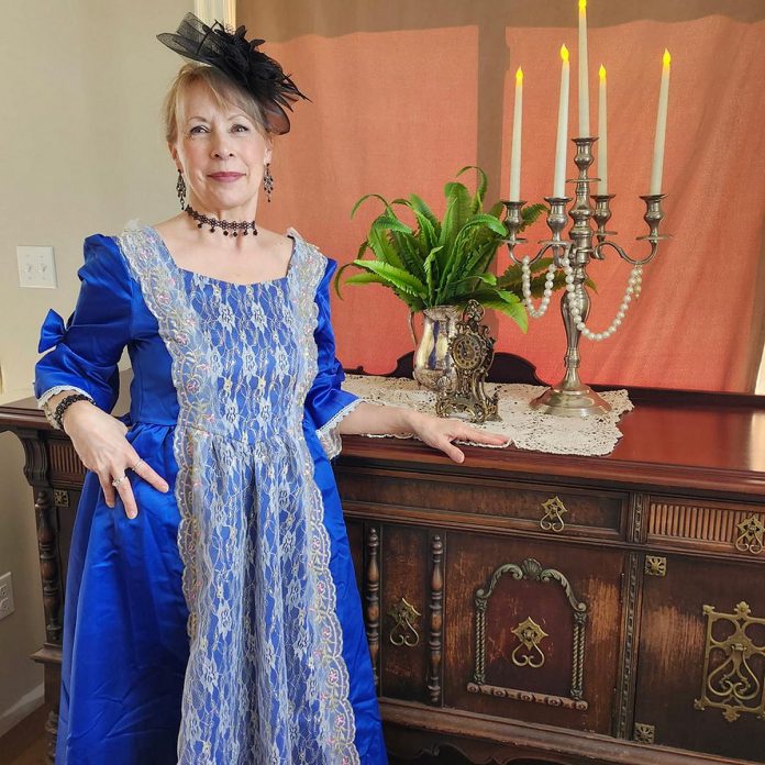 After retiring from more than 30 years in healthcare, Minden resident Jacquie Barker launched Hystory Entertainment in early 2026 to blend her love of theatre, murder mysteries, and the Victorian era. After the debut "Murder at Birchwood Estate" event being held at the Coboconk Community Centre on July 10 and 11, 2026, Barker aims to host events every few months and expand to partner with local bed & breakfasts and other venues. (Photo courtesy of Hystory Entertainment)