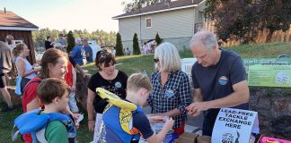 Lake associations in the Kawarthas are joining the "Let's Get the Lead Out" initiative, an Ontario-wide campaign encouraging anglers to switch to lead-free fishing tackle to protect loons and other wildlife. Associations in Haliburton County and Peterborough County have been hosting tackle exchanges and raising awareness to the dangers of angling with lead tackle. (Photo: Let's Get The Lead Out website)