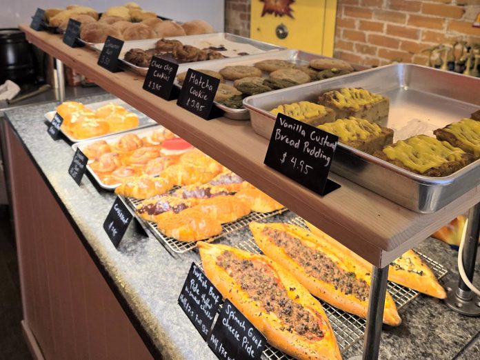 Located 136 Hunter Street West in downtown Peterborough, LóLa Cakes and Coffee serves a rotating lineup of freshly baked goods and artisanal savoury dishes that take inspiration from countries around the world. Chef Nino Ante, who owns the restaurant with partner Apple Roque, named it after the Filipino word for grandmother,  how the coffee shop and bakery creates healthy food based on classic recipes. (Photo courtesy of LóLa Cakes and Coffee)