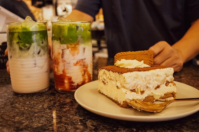 Lóla Cakes and Coffee was celebrated for their creativity during the 2026 Mac & Cheese Festival hosted by the Peterborough Downtown Business Improvement Area (DBIA) for introducing the festival's first-ever dessert entry, a mac and cheese tiramisu. (Photo courtesy of Peterborough DBIA)