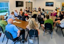 Peterborough mayoral candidate Neil Morton hosts first ‘working session’ on topic of civic engagement Peterborough mayoral candidate Neil Morton held a 'working session' on the topic of civic engagement at the Peterborough Animal Care Centre on June 9, 2026. (Photo courtesy of Morton campaign)