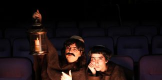 Subscriptions now available for New Stages Peterborough’s 2026-27 season featuring eight Canadian plays Toronto-based artists Annie Luján and Veronica Hortigüela will perform their award-winning, interactive clown show "MONKS" at Market Hall Performing Arts Centre on January 21, 22, and 24, 2027 as part of New Stages Theatre's 2026-27 season. (Photo: Audrianna Martin Del Campo / The Theatre Centre)