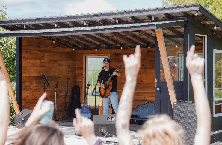 ‘Songs for a Stronger Tomorrow’ fundraiser for mental health and addiction services returns June 27 Acre Brewing Co. in 2025. For 2026, the Peterborough native is bringing back an expanded version of the event to the 390 Ashburnham Drive brewery from 1:30 to 9 p.m. on Saturday, June 27. (Photo courtesy of Pat Rees)