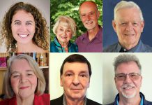 Peterborough & District Pathway of Fame announces 2026 inductees The 2026 inductees of the Peterborough & District Pathway of Fame (left to right, top and bottom): Dr. Kim Curtin, Keith Dalton and Elaine Orgill, Alec Denys, Marion Griffin, Wayne Robinson, and Rob Rusland. (kawarthaNOW collage)