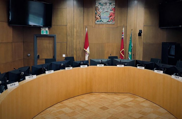 As of June 25, 2026, 27 people have registered as candidates in the municipal election in Peterborough, including five for mayor and 22 for ward councillors. (kawarthaNOW-modified City of Peterborough photo)