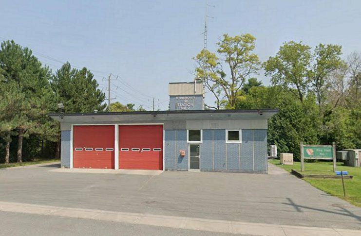 The former fire hall at 161 Carnegie Avenue in Peterborough. (Photo: Google Maps)