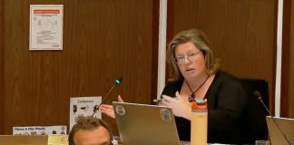 North Kawartha Township mayor Carolyn Amyotte raised a notice of motion at the meeting of Peterborough County council on June 24, 2026 identifying concerns with the voters' list in her municipality for the upcoming municipal election, identifying that a significant number of seasonal residents appear to be missing from the list. (kawarthaNOW screenshot of Peterborough County video)