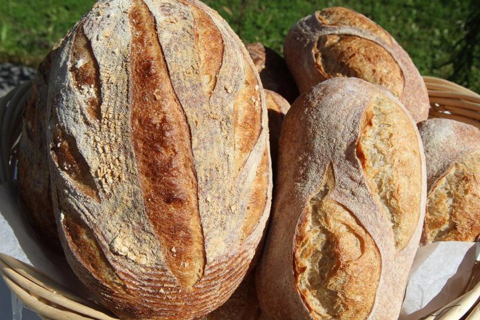 Located in the Township of Havelock-Belmont-Methuen, Wildflower Bakery specializes in sourdough bread made using certified organic ingredient and bakes European pastries made with local ingredients. With a café on site, the bakery also serves specialty coffee and has small art gallery displaying work from local artists. (Photo courtesy of Wildflower Bakery)