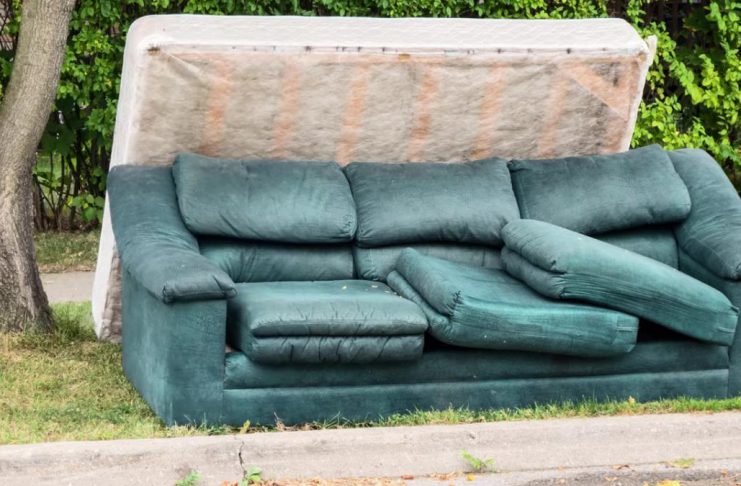 The City of Peterborough collects registered large items from the curb during monthly collections over the summer. For 2026, the city is waiving the usual collection fees as part of the new Clean Streets Peterborough program intended in part to tackle illegal dumping. (Photo: City of Peterborough)