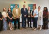 Pictured during the May 29, 2026 announcement of $2.1 million in Ontario government funding to connect unattached patients to primary care are, from left to right, Dr. Britt Lehmann-Bender, Dr. Wendy Thomas, Peterborough Family Health Team clinical manager Kathryn Ward, Peterborough Family Health Team CEO Duff Sprague, Peterborough-Kawartha MPP Dave Smith, Peterborough city councillor Dave Haacke, Peterborough 360 Degree Nurse Practitioner-led Clinic executive director Danielle Howson, Peterborough Community Health Centre executive director Ashley Safar, Dr. Madura Sundareswaran of the Peterborough Newcomer Health Clinic, and Peterboorugh County deputy warden and Selwyn Township mayor Sherry Senis. (Photo courtesy of Peterborough Family Health Team)