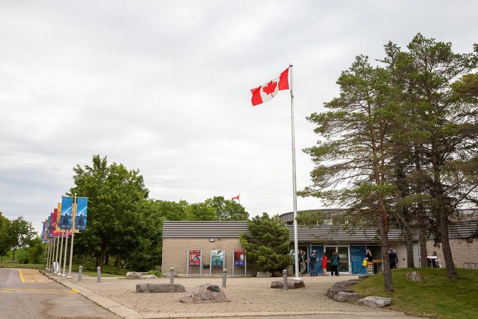 Operated year round by Peterborough Tourism, the new Peterborough Visitor Centre at 353 Hunter Street East is currently open from 10 a.m. to 5 p.m. seven days a week. (Photo: Jordan Lyall / kawarthaNOW)