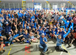 $158,200 Jays Care Foundation grant will help make Port Hope’s Welcome Park ball diamond more accessible Attendees at a Blue Jays watch party at the Jack Burger Sports Complex in Port Hope on June 7, 2026 celebrate a $158,200 Jays Care Foundation grant to the Municipality of Port Hope for renovations to the Welcome Park baseball diamond at 4640 Dale Road, including a refurbished infield with an accessible turf surface, new accessible dugouts, refreshed bleachers, and new fencing. (Photo: Municipality of Port Hope)