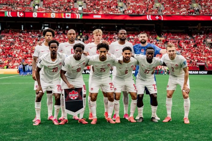 Canada's men's national team has reached the knockout stage at the FIFA World Cup for the first time ever. (Photo: Audrey Magny / Canada Soccer)
