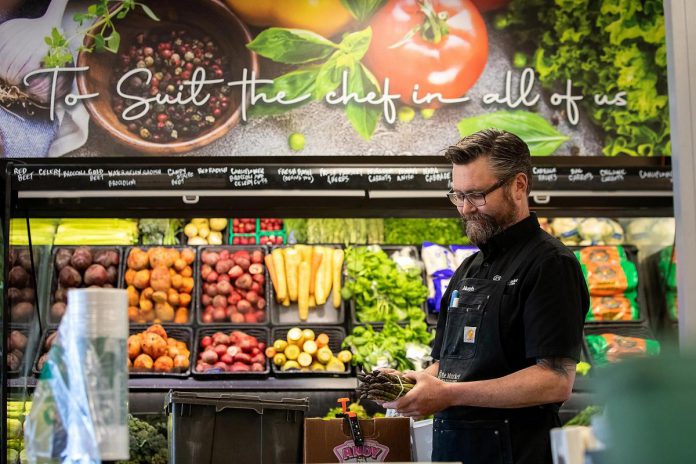 Darren Murphy, who loves cooking, was a regular customer at The Market gourmet grocer in Lakefield before he purchased the business in fall 2024, with the support of his wife Heather Twohey and his two children. (Photo: Jordan Lyall Photography)