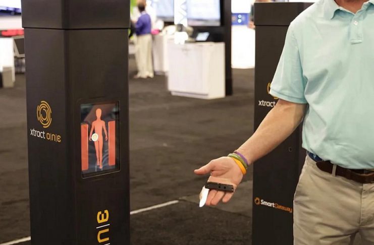 The Xtract One SmartGateway weapons detection system was installed at the emergency department at Colchester East Hants Health Centre in Truro, Nova Scotia in 2025. The sensors can detect the shape of a potential weapon in real time and where it is concealed on a person's body. The system is designed to detect genuine threats while distinguishing everyday items like phones and keys, significantly reducing false alerts compared to traditional metal detectors. (Photo: Nova Scotia Health)