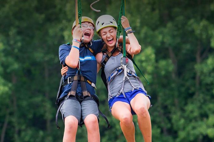 Camp Kirk empowers neurodivergent children and youth to reach new heights and achieve personal growth by providing uniquely tailored recreational and mentorship programs at its overnight summer camp in Kirkfield near Balsam Lake. Proceeds from a concert featuring Bruce Springsteen tribute band The Last of the Duke Street Kings on August 22, 2026 at FLATO Academy Theatre in Lindsay will help subsidize camp fees. (Photo: Camp Kirk)