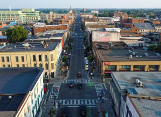 Economic development and safety concerns dominate discussion at downtown Peterborough revitalization session Looking south down George Street from Hunter Street West in downtown Peterborough. (Photo: Peterborough Downtown Business Improvement Area)