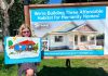 Three local families one step closer to affordable homeownership thanks to Habitat for Humanity Peterborough & Kawartha Region Eight-year-old Nora, who will be moving with her mother and grandmother into one of the three single-family homes in Norwood being constructed by Habitat for Humanity Peterborough & Kawartha Region (Habitat PKR), displays her artwork of the new home designed by Marshall Design Studios during a ground-breaking ceremony on July 14, 2026. (Photo: Habitat PKR)