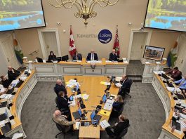Kawartha Lakes city council deliberating during a special council meeting on November 26, 2024 where the mayor's proposed budget was discussed. (Photo: City of Kawartha Lakes)