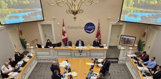 Kawartha Lakes mayoral race heats up while some ward candidates face no opposition Kawartha Lakes city council deliberating during a special council meeting on November 26, 2024 where the mayor's proposed budget was discussed. (Photo: City of Kawartha Lakes)