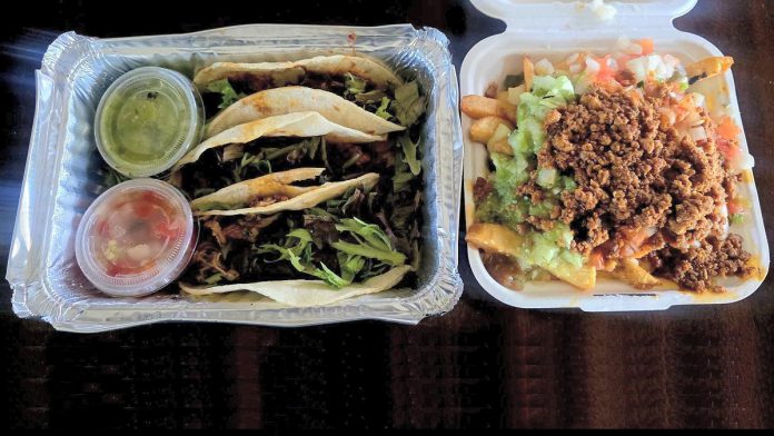 Mexican restaurant La Mesita has expanded their reach outside of Peterborough with the opening of a food truck located in Buckhorn. The menu at La Mesita Mexican Grill features a popular fish taco, as well as Mexican spins on Canadian and comfort food dishes like a Mexican poutine. (Photo courtesy of La Mesita Mexican Grill)