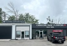 Know Your Locals: Floor Coverings International Peterborough & Kawarthas expands with new Lakefield showroom Locally and independently owned by Rob Cooper and Kevin Linton since 2021, Floor Coverings International Peterborough & Kawarthas has opened at its new location at 4463 County Road 29 in Lakefield. Sourcing Canadian-made flooring wherever possible, the company offers a wide range of products for homeowners and also works with general contractors, restoration companies, and builders. (Photo courtesy of Floor Coverings International Peterborough & Kawarthas)
