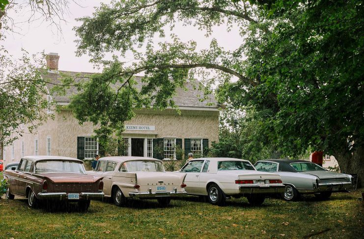 Classic cars and motorcycles roll into Lang Pioneer Village Museum for annual Transportation Day show on Sunday Vintage and classic cars and motorcycles will be on display at Lang Pioneer Village Museum in Keene during the 29th annual Transportation Day Car & Motorcycle Show on July 12, 2026. (Photo: Heather Doughty Photography)