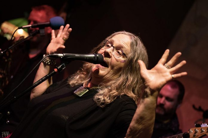 Award-winning Trent Hills vocalist Jane Archer, who just turned 75, will be celebrating her birthday on Saturday night at the Black Horse in downtown Peterborough with her band Blues to the Bone, performing a mix of blues, soul, classic country, rhythm and blues, and her own original songs. Special guests include Peterborough guitarist Emily Burgess and Jane's son Michael Archer, a bassist now living and performing in Austin, Texas. (Photo: Jackie Wimbush / JAX Photo) Award-winning Trent Hills vocalist Jane Archer, who just turned 75, will be celebrating her birthday on Saturday night at the Black Horse in downtown Peterborough with her band Blues to the Bone, performing a mix of blues, soul, classic country, rhythm and blues, and her own original songs. Special guests include Peterborough guitarist Emily Burgess and Jane's son Michael Archer, a bassist now living and performing in Austin, Texas. (Photo: Jackie Wimbush / JAX Photo)