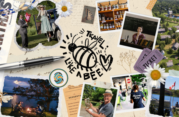 Travel like A Bee in The Kawarthas Peterborough County Tourism has designed four traveller personas that highlight different ways to experience The Kawarthas based on what you enjoy, what inspires you, and how you like to spend your time while you're visiting this region. The Bee represents cultural travellers who go from place to place, seeking authentic experiences and eager to collect and share every story they find. (Graphic: Peterborough County Tourism)