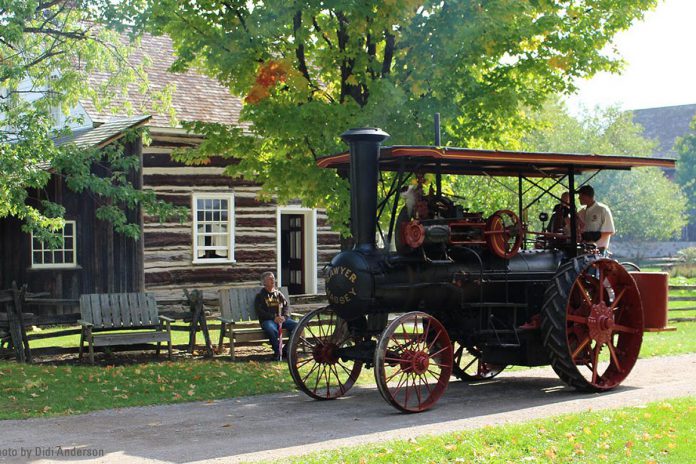 Lang Pioneer Village Museum is a living history museum in the Township of Otonabee South Monaghan with over 30 restored and furnished historic buildings constructed between the 1820 and 1910, as well as several replica buildings that immerse visitors into The Kawarthas of the 19th century, from the perspectives of both settlers and the region's Indigenous peoples. The museum offers demonstrations, workshops, presentations, and annual special events. (Photo courtesy of Lang Pioneer Village Museum)