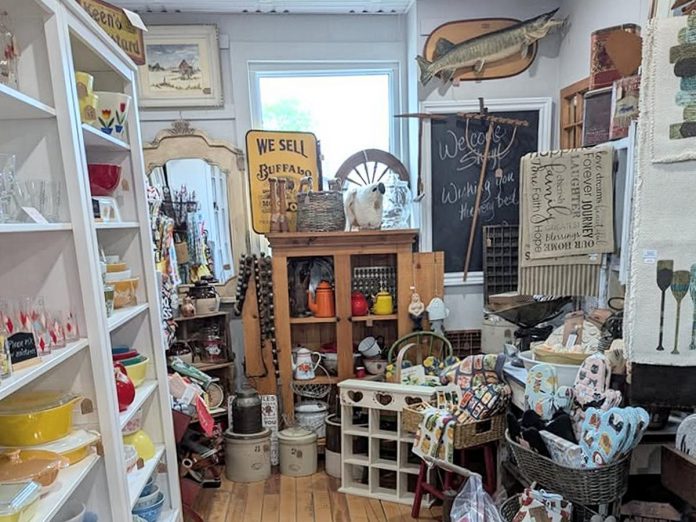 Located in the Township of Asphodel-Norwood, Vintage Inspired has been stocking an eclectic mix of sustainable and Canadian-made goods for more than 40 years, including décor, gifts, bath and body products, dishware, and more. The store also stocks a curated selection of vintage and antique pieces. (Photo courtesy of Vintage Inspired)