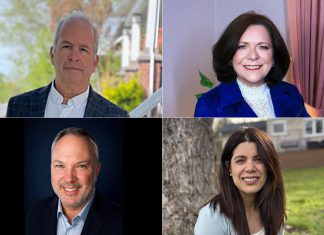 Peterborough Otonabee Ward candidates introduce their campaigns ahead of October’s municipal election The candidates running for the two councillor positions in Ward 1 (Otonabee) in Peterborough's municipal election, as of July 4, 2026, are (left to right, top and bottom) incumbent Kevin Duguay, incumbent Lesley Parnell, Chris Potter, and Jessica Correa. (kawarthaNOW collage of photos from candidate websites)